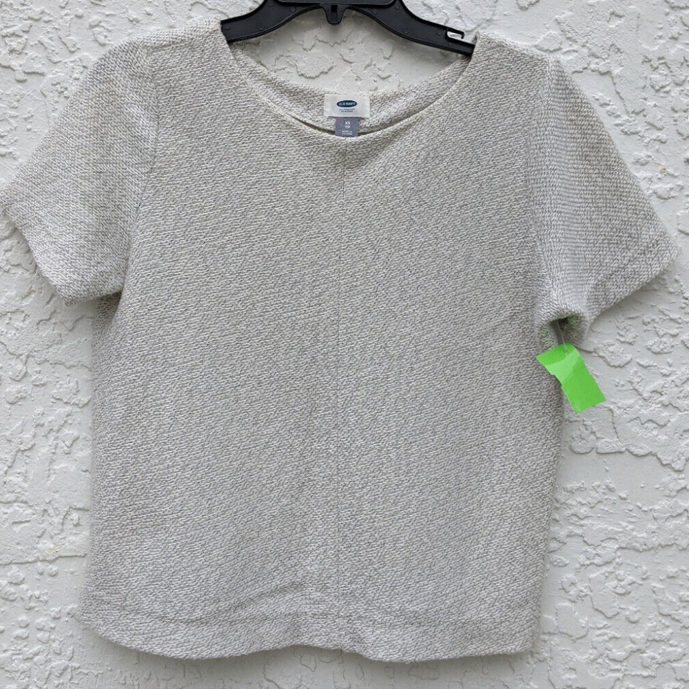 Old navy knit short sleeve top size xs